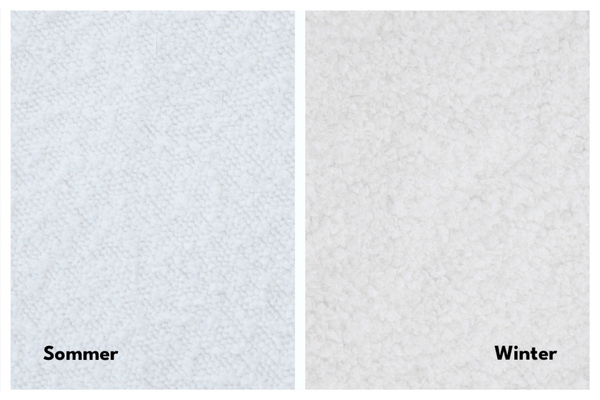 Hundebett Oreo 2-in-1 Sommer- & Winterseite